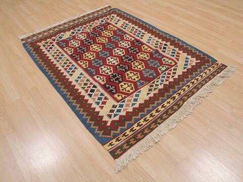 Kilim Red Flat Woven 310 X 53  Area Rug 100-109573 Image 15