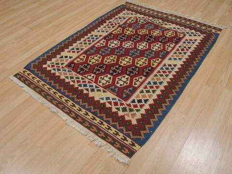Kilim Red Flat Woven 310 X 53  Area Rug 100-109573 Image 2