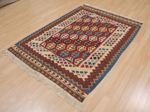 Kilim Red Flat Woven 310 X 53  Area Rug 100-109573 Image 5