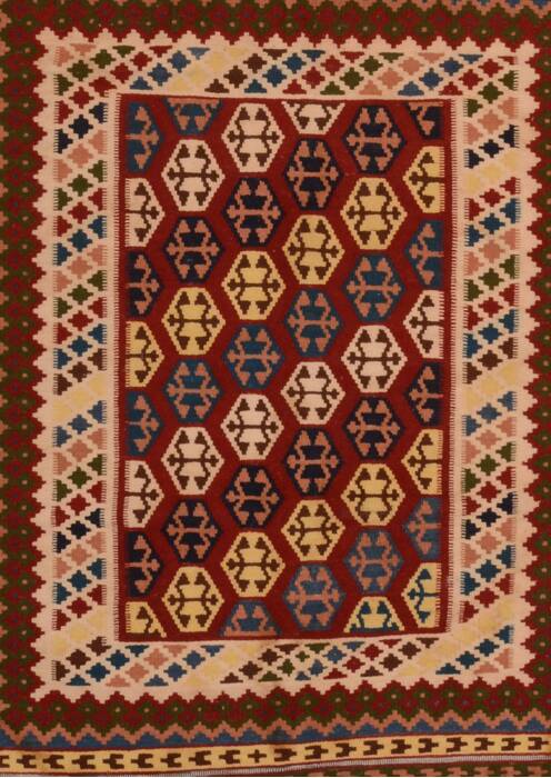 Kilim Red Flat Woven 310 X 53  Area Rug 100-109573 Image 0