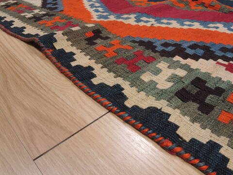 Kilim Red Flat Woven 54 X 80  Area Rug 100-109574 Image 10