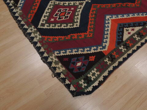 Kilim Red Flat Woven 54 X 80  Area Rug 100-109574 Image 4