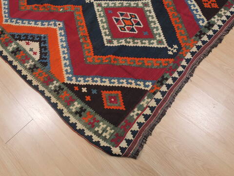 Kilim Red Flat Woven 54 X 80  Area Rug 100-109574 Image 8