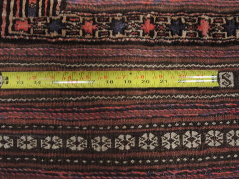 Kilim Brown Square Flat Woven 38 X 40  Area Rug 100-109578 Image 13