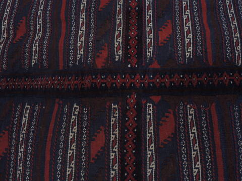 Kilim Red Square Flat Woven 39 X 43  Area Rug 100-109580 Image 9