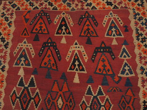Kilim Red Flat Woven 43 X 73  Area Rug 100-109584 Image 16