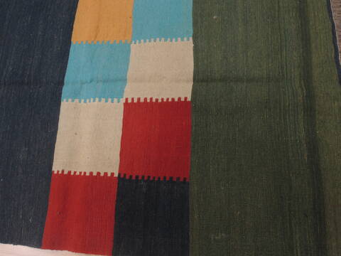 Kilim Green Flat Woven 69 X 910  Area Rug 100-109587 Image 10
