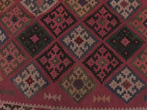 Kilim Purple Flat Woven 51 X 77  Area Rug 100-109589 Image 11