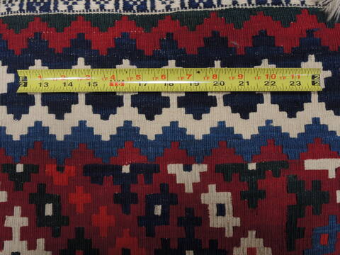 Kilim White Flat Woven 40 X 80  Area Rug 100-109598 Image 12