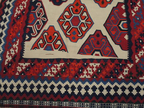 Kilim White Flat Woven 40 X 80  Area Rug 100-109598 Image 5