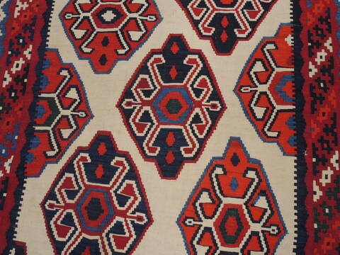 Kilim White Flat Woven 40 X 80  Area Rug 100-109598 Image 6