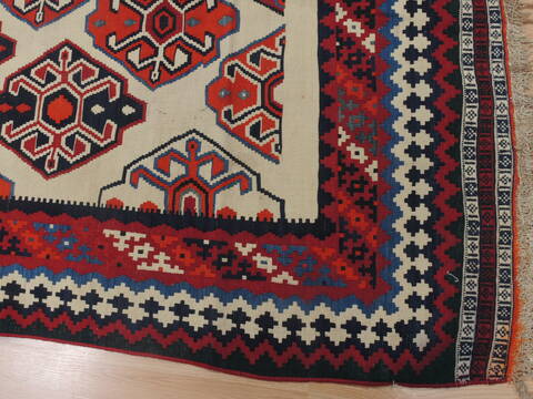 Kilim White Flat Woven 40 X 80  Area Rug 100-109598 Image 7