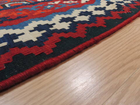 Kilim White Flat Woven 40 X 80  Area Rug 100-109598 Image 9
