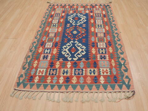 Kilim Red Flat Woven 310 X 510  Area Rug 100-109601 Image 1