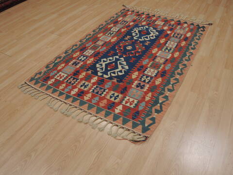 Kilim Red Flat Woven 310 X 510  Area Rug 100-109601 Image 2
