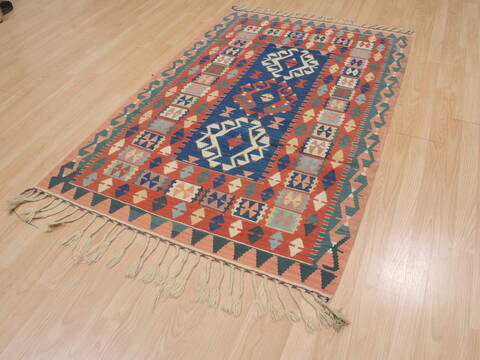 Kilim Red Flat Woven 310 X 510  Area Rug 100-109601 Image 3
