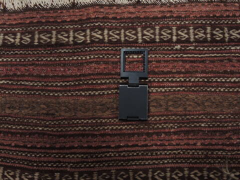 Kilim Brown Flat Woven 42 X 47  Area Rug 100-109619 Image 7