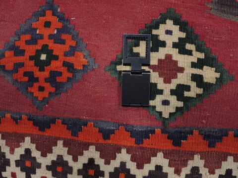 Kilim Red Runner Flat Woven 46 X 134  Area Rug 100-109620 Image 9