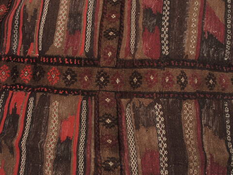 Kilim Red Square Flat Woven 311 X 311  Area Rug 100-109622 Image 4