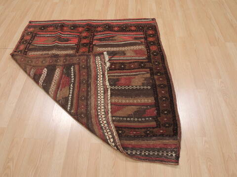 Kilim Red Square Flat Woven 311 X 311  Area Rug 100-109622 Image 6