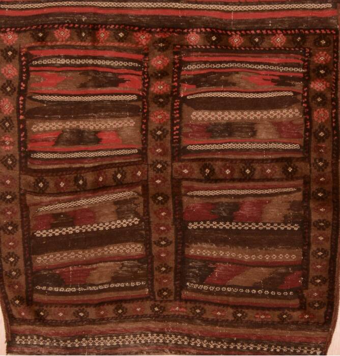 Kilim Red Square Flat Woven 311 X 311  Area Rug 100-109622 Image 0