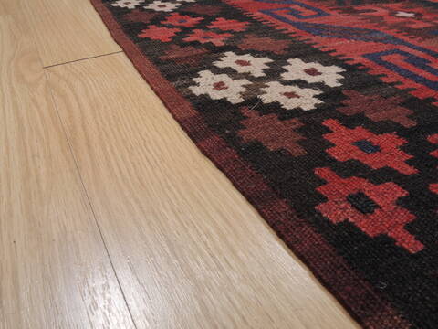 Kilim Red Flat Woven 86 X 137  Area Rug 100-109627 Image 5