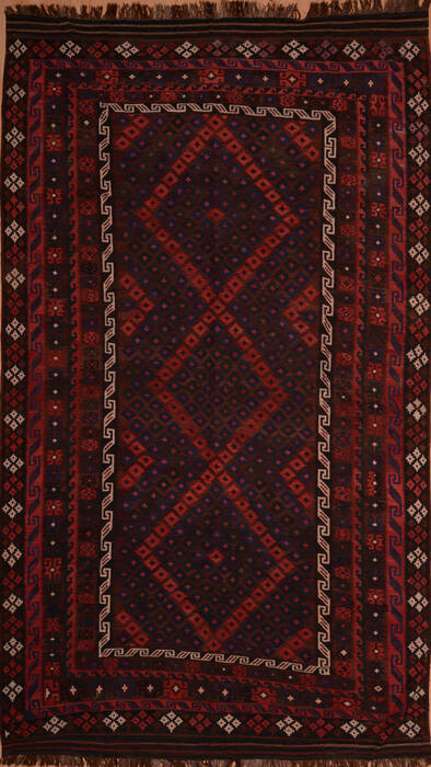 Kilim Red Flat Woven 86 X 137  Area Rug 100-109627 Image 0