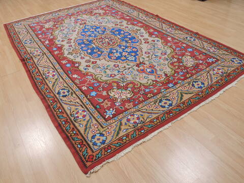 Kilim Orange Flat Woven 69 X 96  Area Rug 100-109631 Image 3
