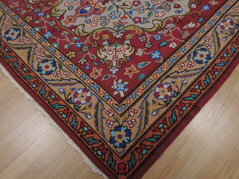 Kilim Orange Flat Woven 69 X 96  Area Rug 100-109631 Image 6
