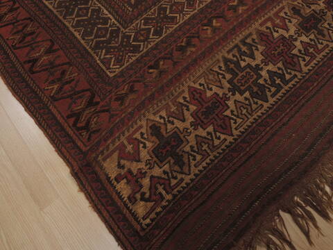 Kilim Brown Flat Woven 61 X 88  Area Rug 100-109645 Image 4