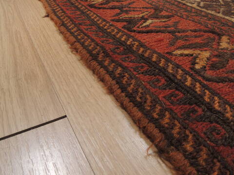 Kilim Brown Flat Woven 61 X 88  Area Rug 100-109645 Image 5