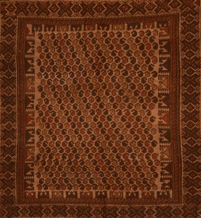 Kilim Brown Flat Woven 61 X 88  Area Rug 100-109645 Image 0