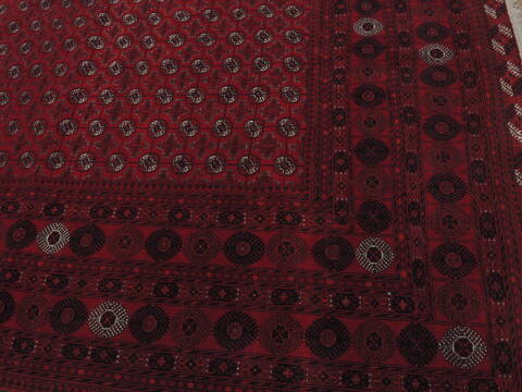 Khan Mohammadi Red Hand Knotted 910 X 157  Area Rug 100-109751 Image 8