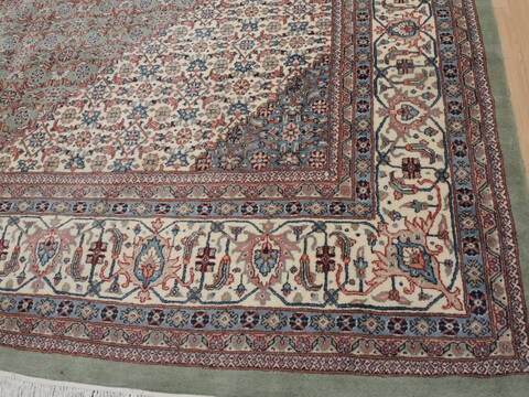 Mahi Green Hand Knotted 100 X 146  Area Rug 100-109766 Image 10