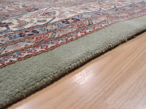 Mahi Green Hand Knotted 100 X 146  Area Rug 100-109766 Image 15