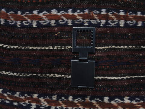 Kilim Brown Square Flat Woven 39 X 42  Area Rug 100-109815 Image 7