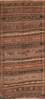 Kilim Beige Runner Flat Woven 46 X 94  Area Rug 100-109831 Thumb 0