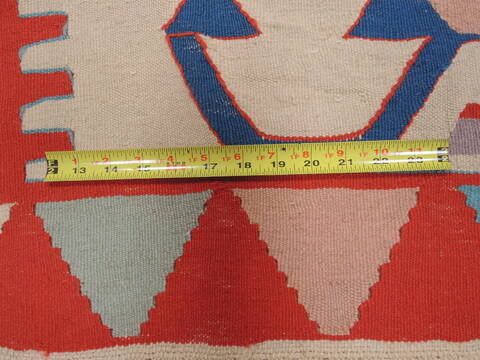 Kilim Red Flat Woven 39 X 58  Area Rug 100-109839 Image 8