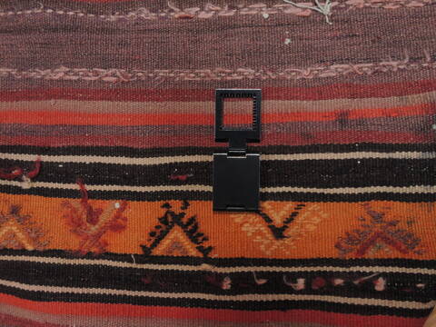 Kilim Red Runner Flat Woven 46 X 90  Area Rug 100-109849 Image 10