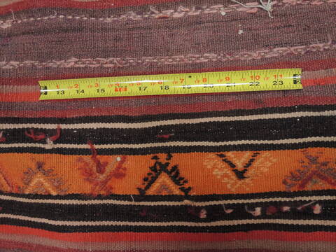 Kilim Red Runner Flat Woven 46 X 90  Area Rug 100-109849 Image 9