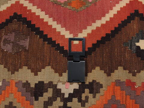 Kilim Red Runner Flat Woven 41 X 92  Area Rug 100-109852 Image 9