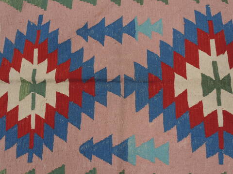 Kilim Green Flat Woven 32 X 52  Area Rug 100-109856 Image 4
