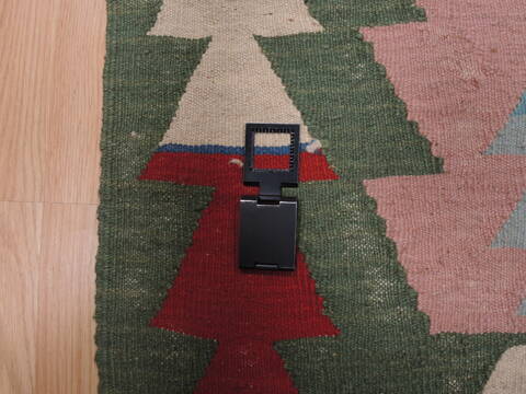 Kilim Green Flat Woven 32 X 52  Area Rug 100-109856 Image 9