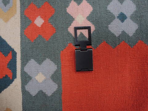 Kilim Green Flat Woven 104 X 159  Area Rug 100-109863 Image 13