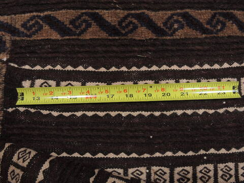 Kilim Brown Flat Woven 310 X 47  Area Rug 100-109864 Image 7