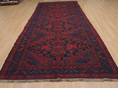 Kilim Red Flat Woven 57 X 129  Area Rug 100-109872 Image 4