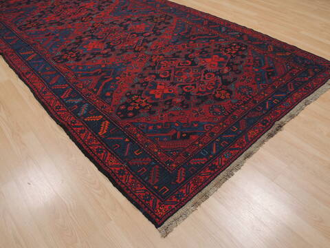 Kilim Red Flat Woven 57 X 129  Area Rug 100-109872 Image 5