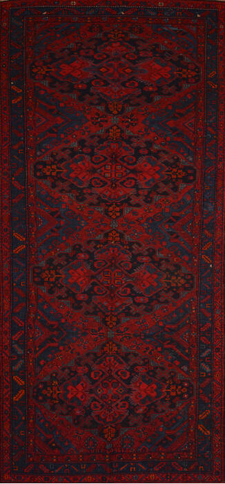 Kilim Red Flat Woven 57 X 129  Area Rug 100-109872 Image 0