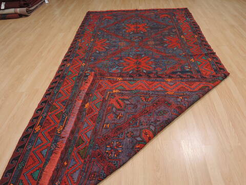 Kilim Red Flat Woven 57 X 114  Area Rug 100-109873 Image 10