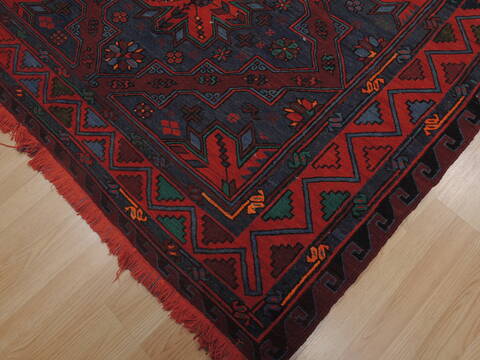 Kilim Red Flat Woven 57 X 114  Area Rug 100-109873 Image 6